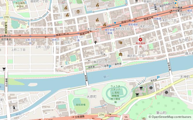 Ancienne résidence Yamauchi location map