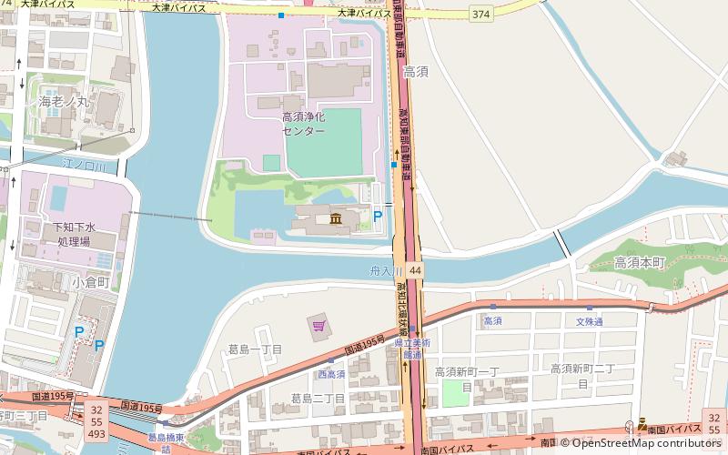 Musée d'Art de Kōchi location map