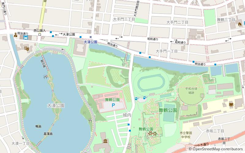 Maizuru Park location map