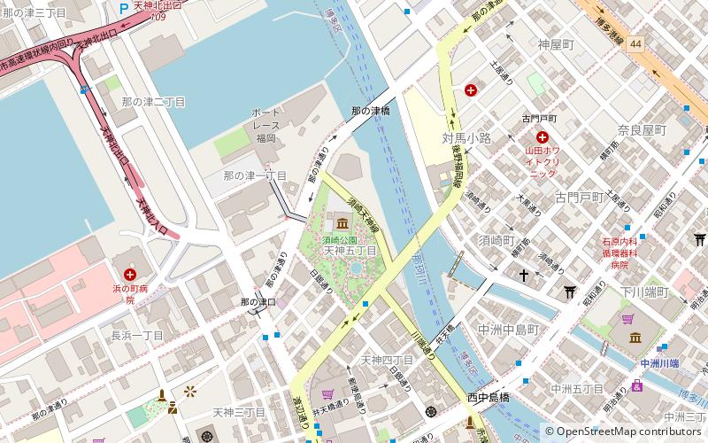 Fukuoka Prefectural Museum of Art location map