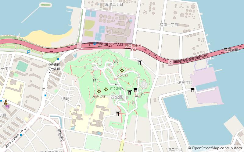 Nishi Park location map