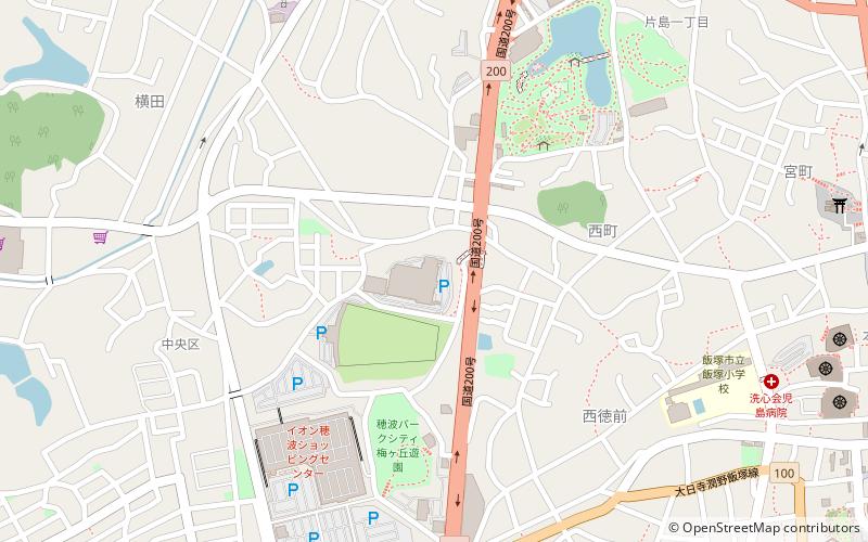 Iizuka Daiichi Gymnasium location map