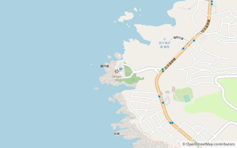 Senjojiki location map