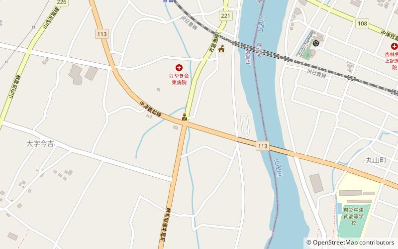 Yoshitomi location map