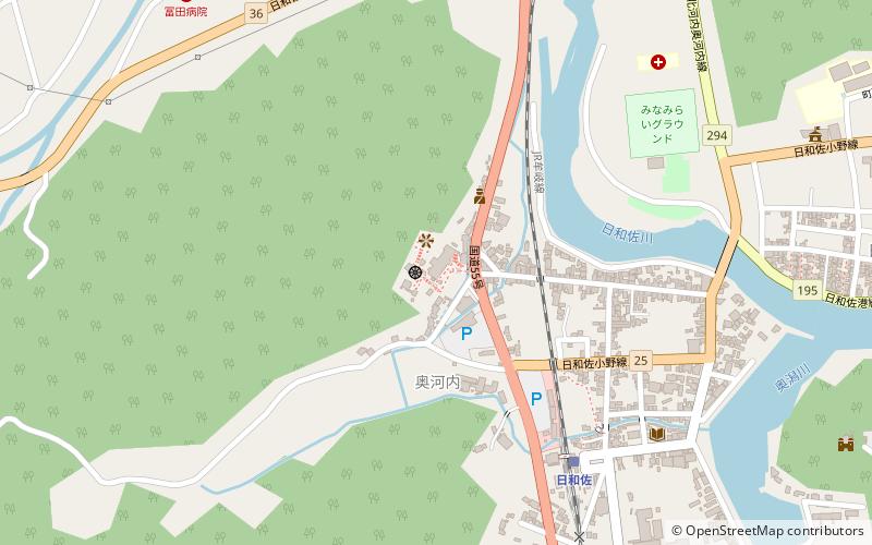 Yakuō-ji location map