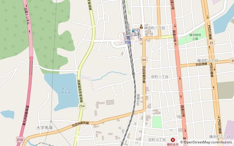 Kanda location map