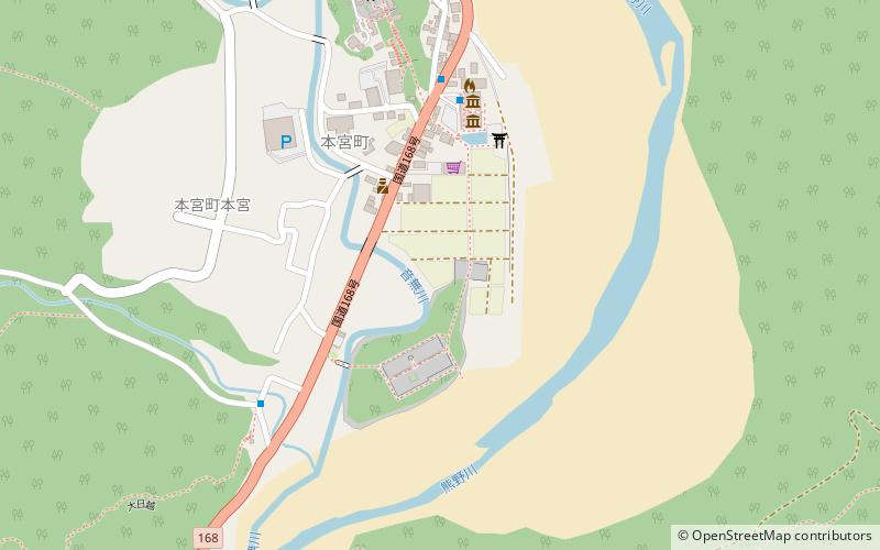 kumano kodo trail hongu location map