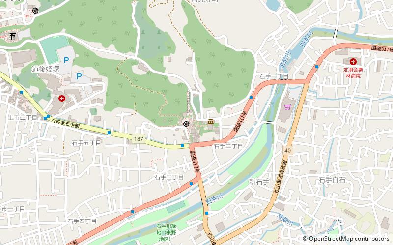 Ishite-ji location map