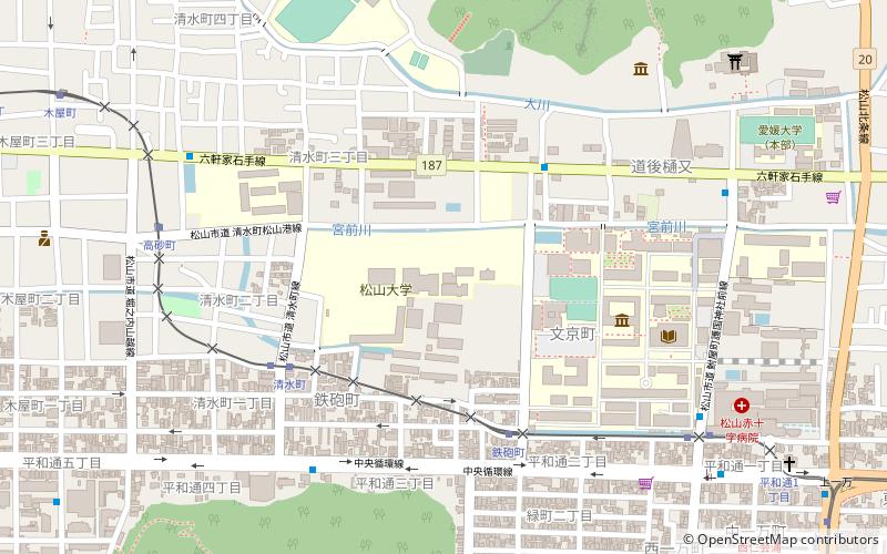Matsuyama Junior College location map
