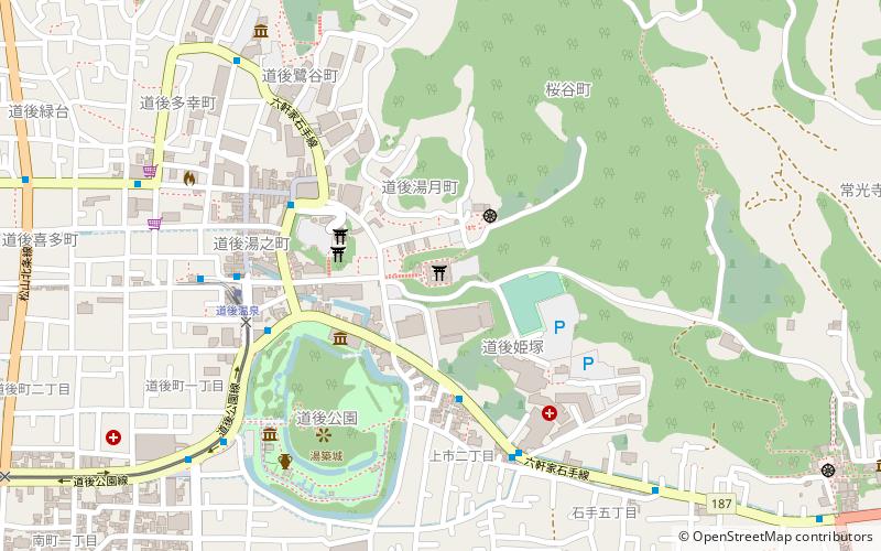 Isaniwa Shrine location map