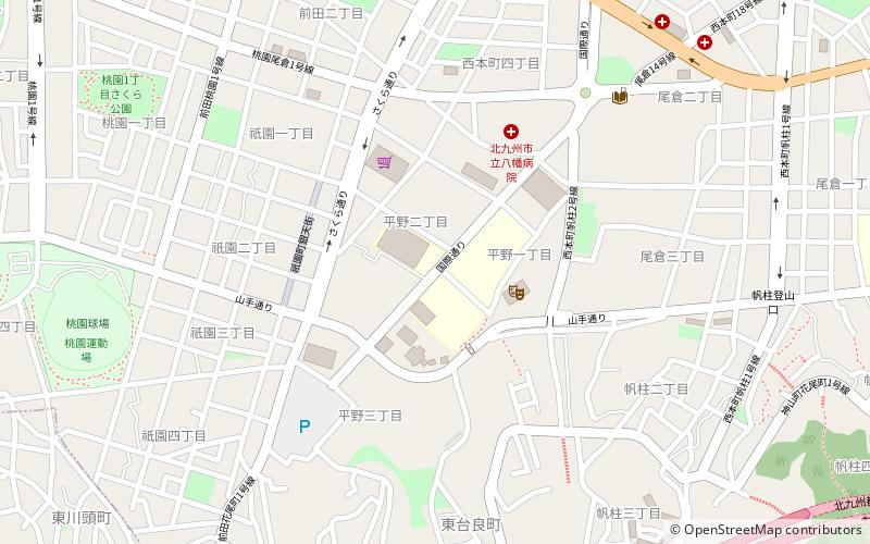 Kyushu International University location map