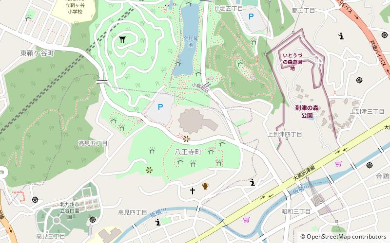 Kitakyushu City General Gymnasium location map