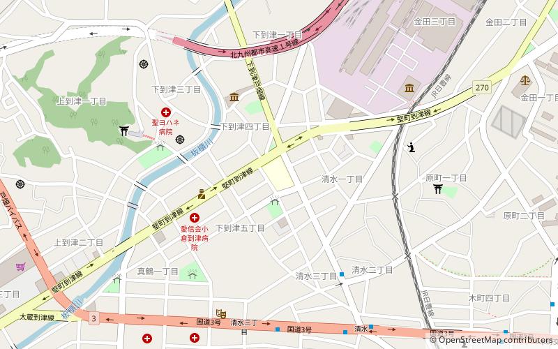 Kyushu Nutrition Welfare University location map
