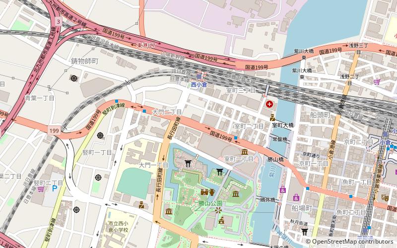 Kokura D.C. Tower location map