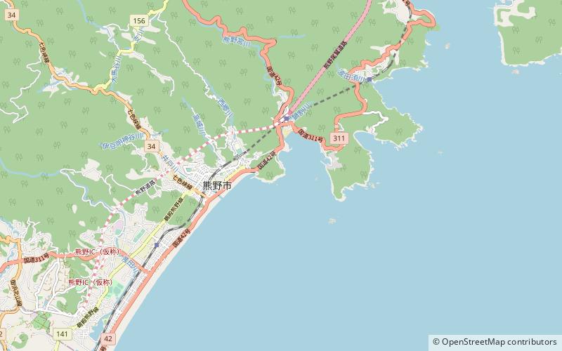 Onigajo location map