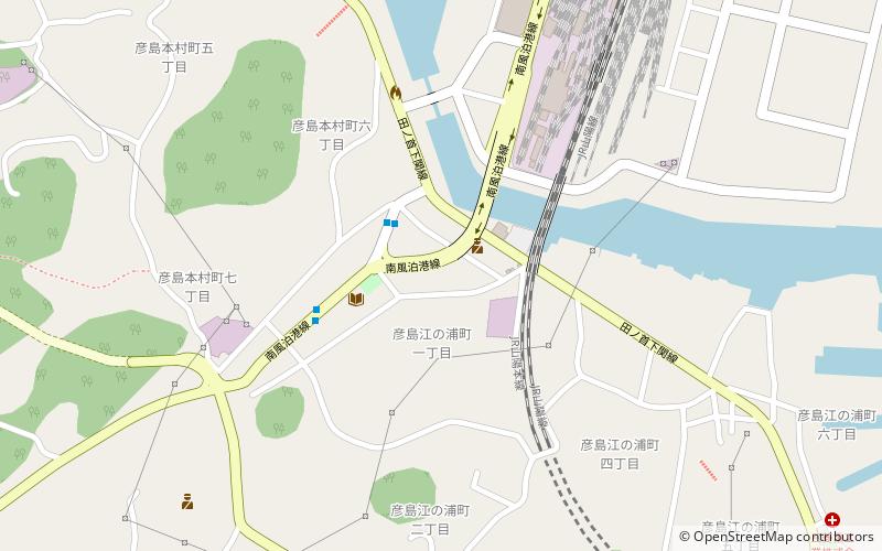 Hikoshima location map