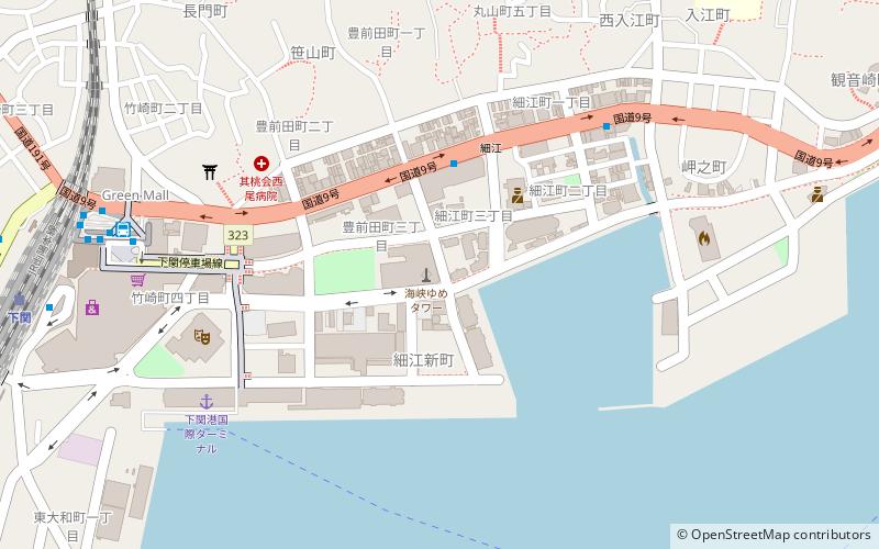 Kaikyō Yume Tower location map
