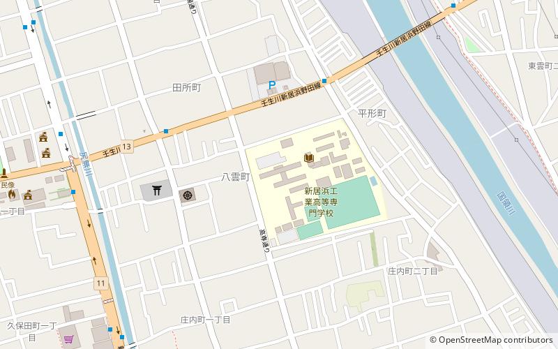 Niihama National College of Technology location map
