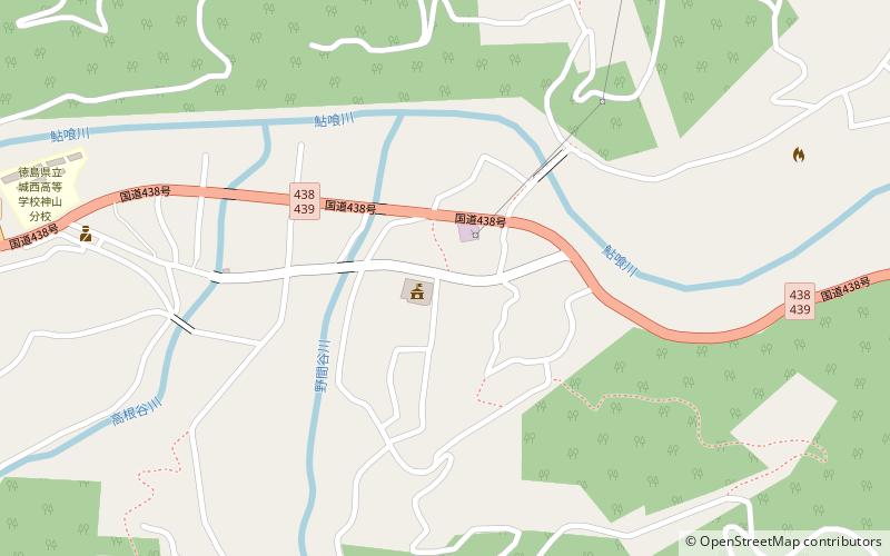 Kamiyama location map