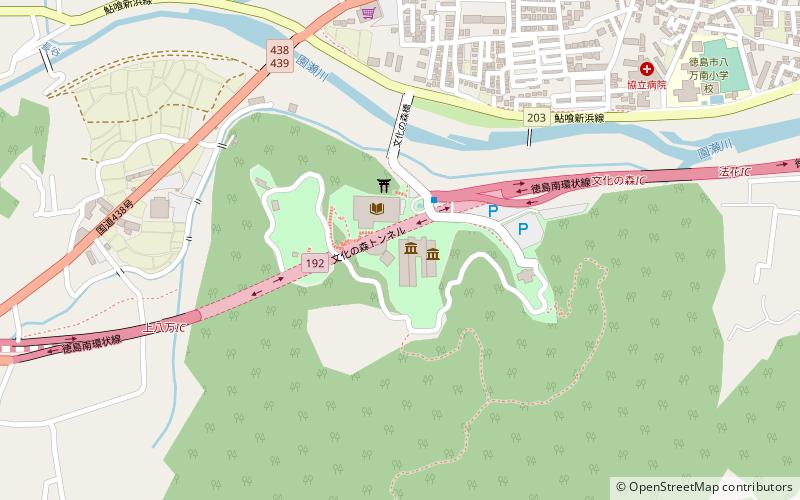 Tokushima Prefectural Museum location map