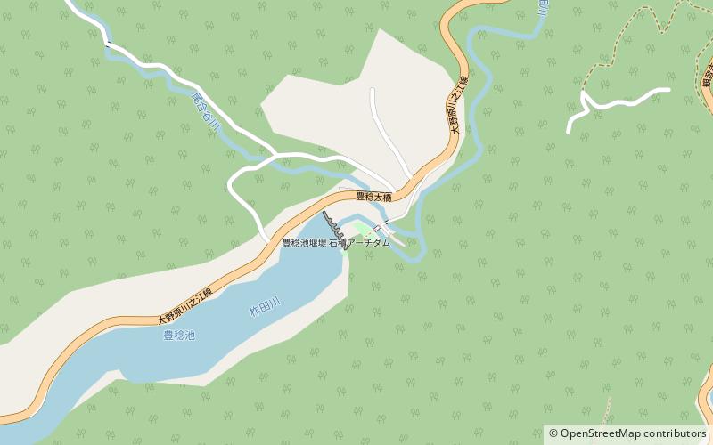 Barrage de Hōnen'ike location map
