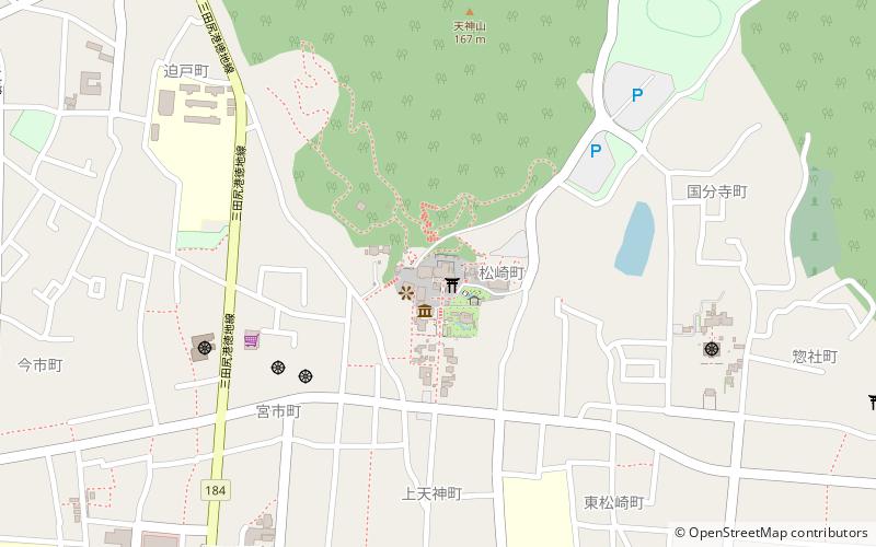 Hōfu Tenman-gū location map
