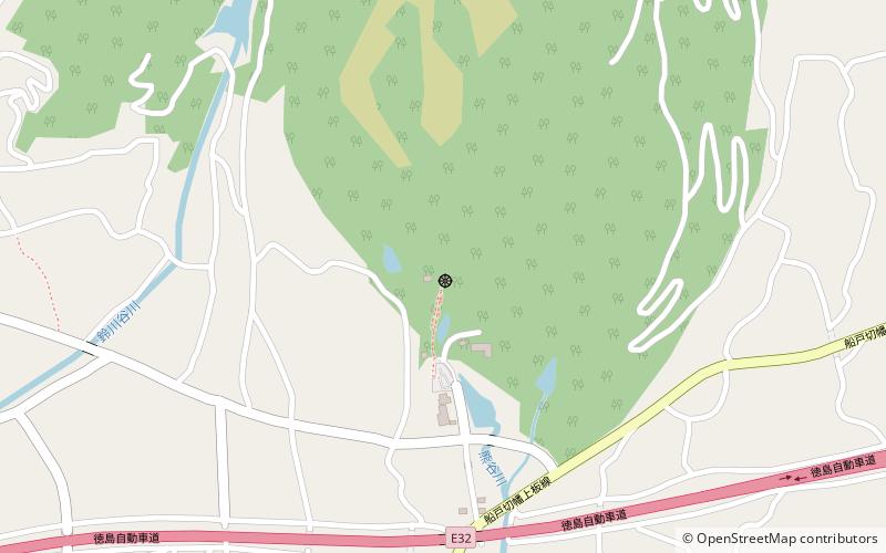 Kumadani-ji location map