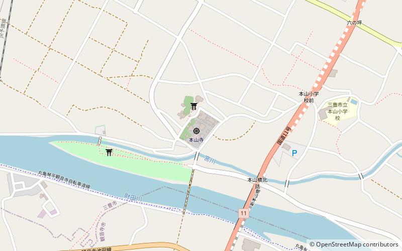 Motoyama-ji location map