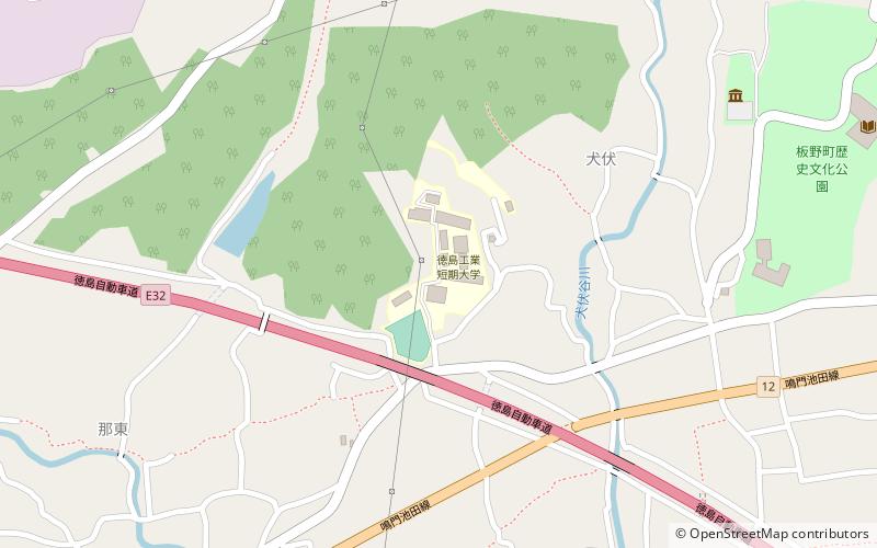Tokushima College of Technology location map