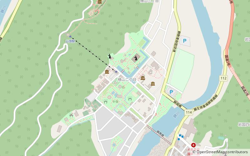 yan guoshirohebino guan iwakuni location map