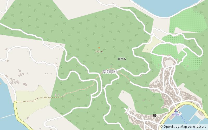 Okamura Island location map