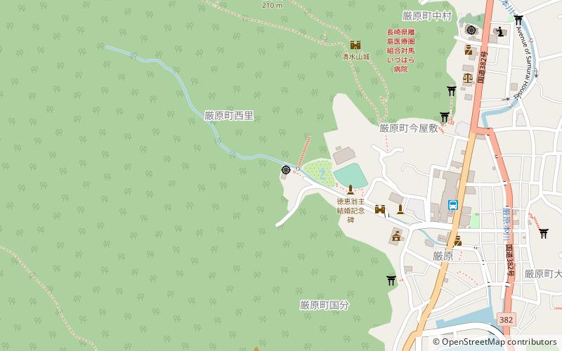 bansho in temple tsushima location map