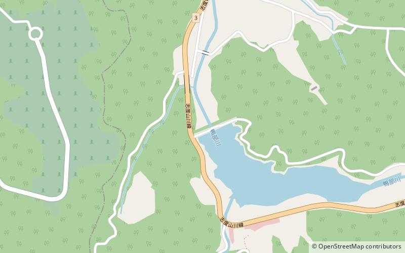 Maeyama Dam location map