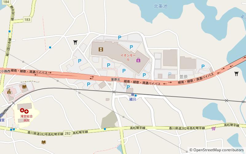 Ayagawa location map