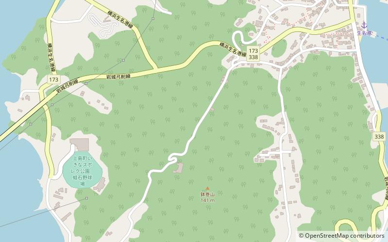distrito de ochi parque nacional de setonaikai location map