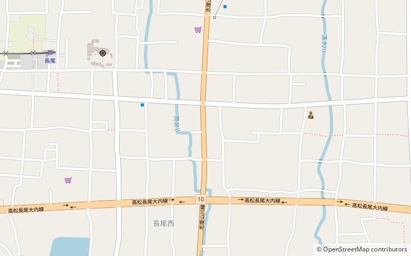 Nagao location map