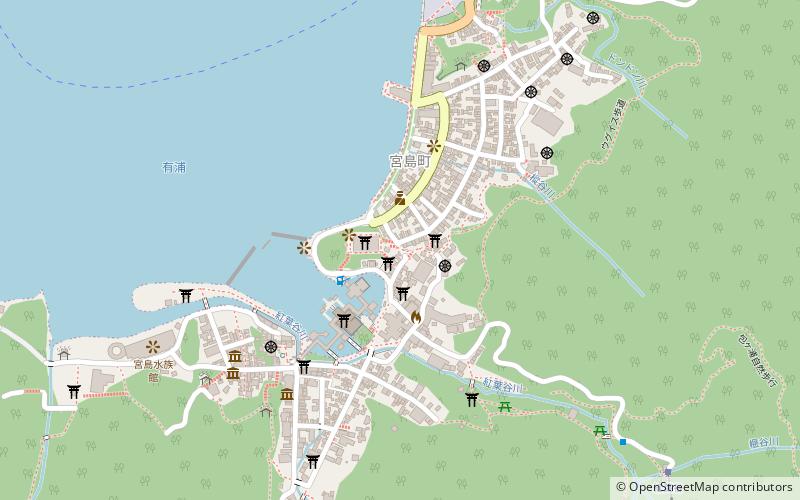 Senjokaku location map
