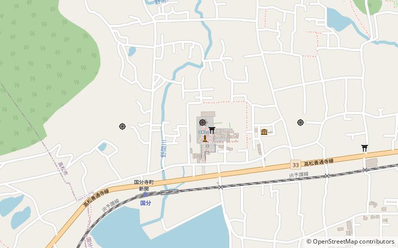 Sanuki Kokubun-ji location map