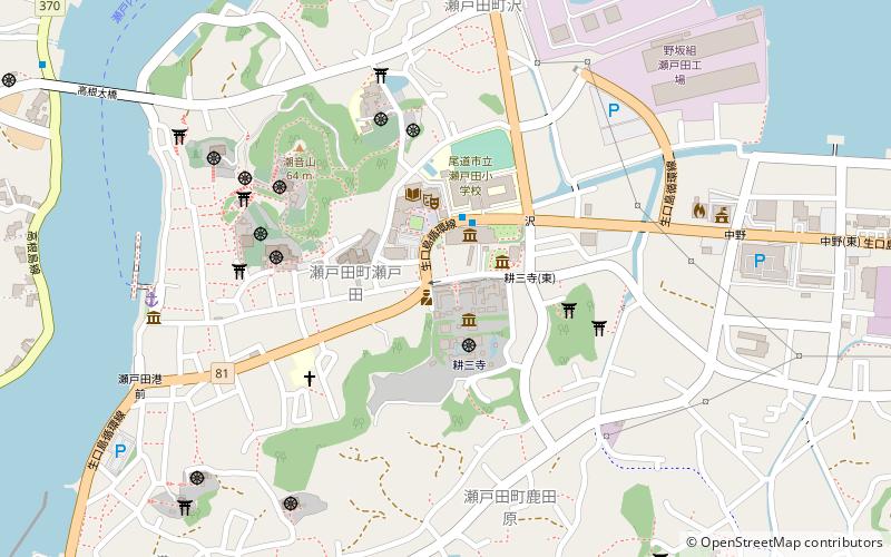 Ikuchi-jima location map