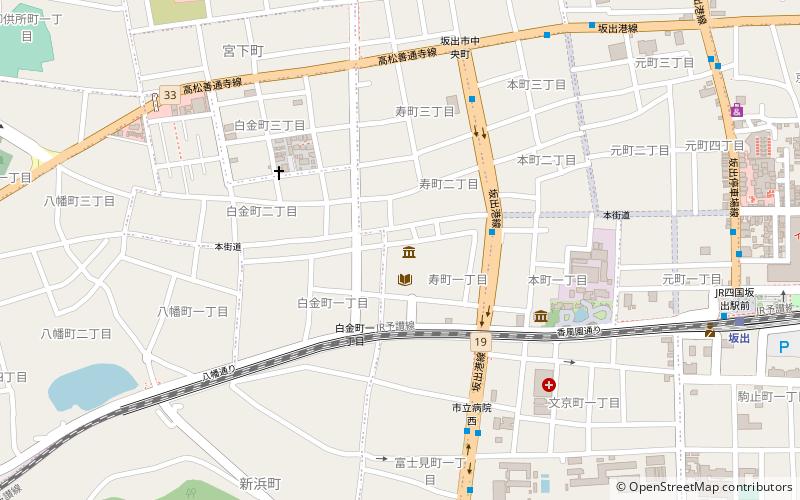 ban chu shi min mei shu guan sakaide location map