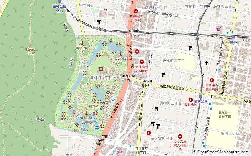 Chang pan qiao location map