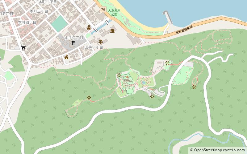 Sumoto Castle location map