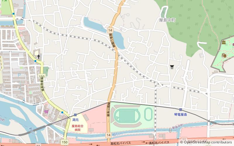 Yashima, Kagawa location map