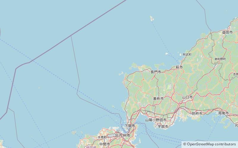 Tsunoshima Lighthouse location map