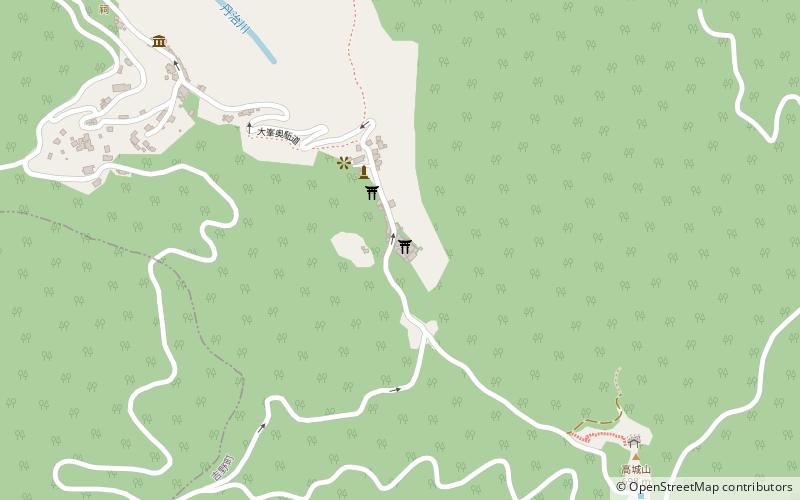 Yoshino Mikumari-jinja location map