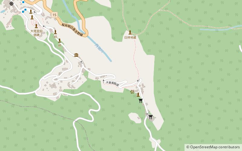 Mont Yoshino location map