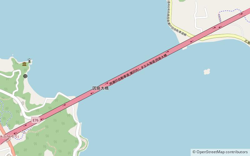 Pont Innoshima location map