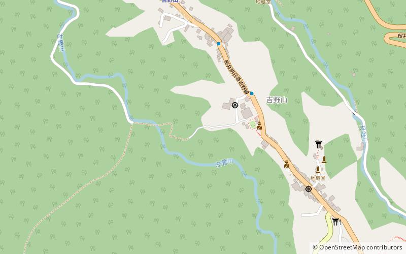 ruins of yoshino chogu location map