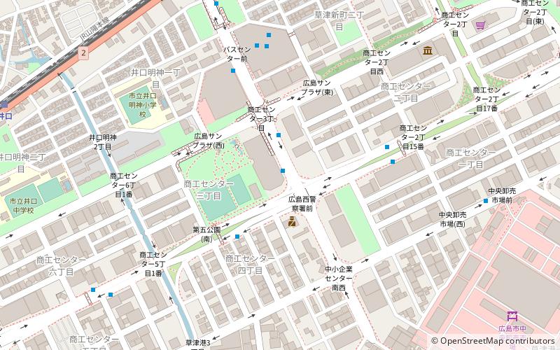 Hiroshima Sun Plaza location map
