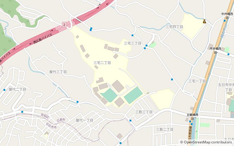 Hiroshima Institute of Technology location map